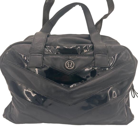 Lululemon Black Urban Sanctuary Travel Gym Work Bag - Picture 1 of 15